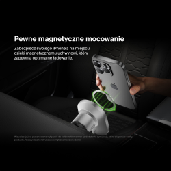 Belkin Ładowarka samochodowa, magnetyczna, Qi2.0, 15W... | PartsPC.pl