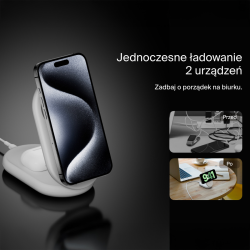 Belkin ładowarka indukcyjna składana 2w1 MagSafe Qi2 15... | PartsPC.pl
