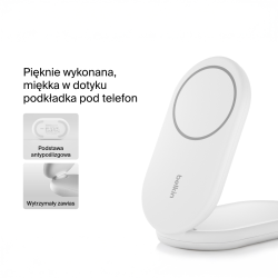 Belkin ładowarka indukcyjna składana 2w1 MagSafe Qi2 15... | PartsPC.pl