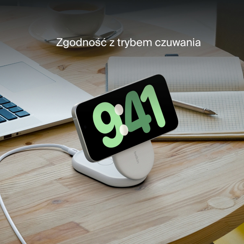 Belkin ładowarka indukcyjna składana 2w1 MagSafe Qi2 15... | PartsPC.pl