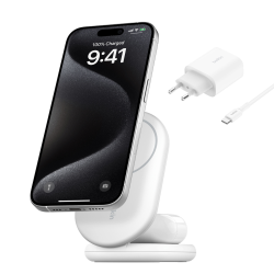 Belkin ładowarka indukcyjna składana 2w1 MagSafe Qi2 15... | PartsPC.pl