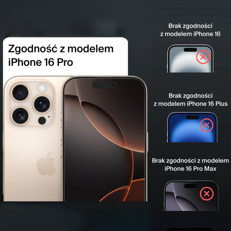 Belkin Szkło na iPhone 16 Pro / 17, Tempered Glass, z... | PartsPC.pl