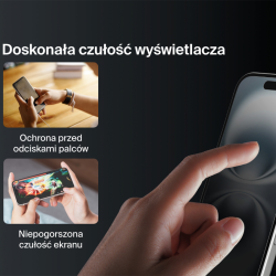 Belkin Szkło prywatyzujące na iPhone 16 / 15 / 14 Pro... | PartsPC.pl