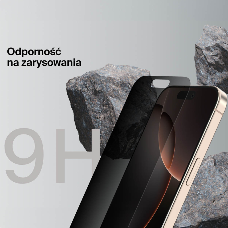 Belkin Szkło prywatyzujące na iPhone 16 Pro / 17... | PartsPC.pl