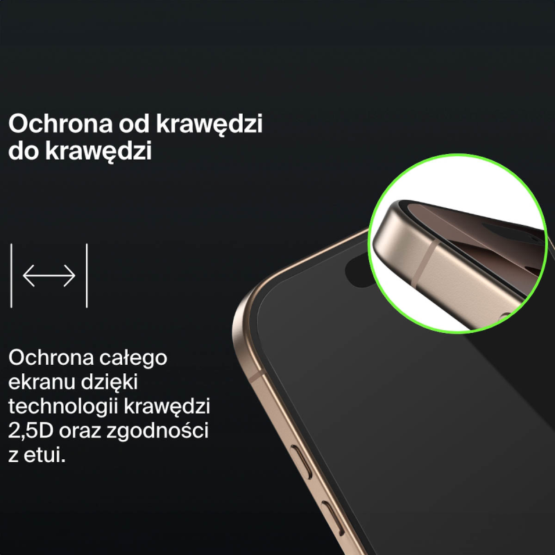 Belkin Szkło prywatyzujące na iPhone 16 Pro / 17... | PartsPC.pl