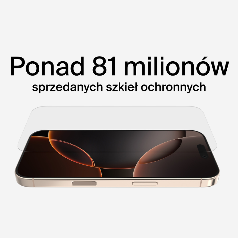 Belkin Szkło na iPhone 16 Pro / 17, InvisiGlass, z... | PartsPC.pl