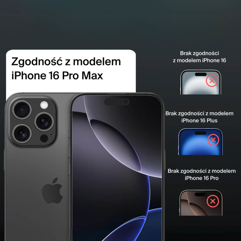 Belkin Szkło na iPhone 16 Pro Max, UltraGlass 2, z... | PartsPC.pl