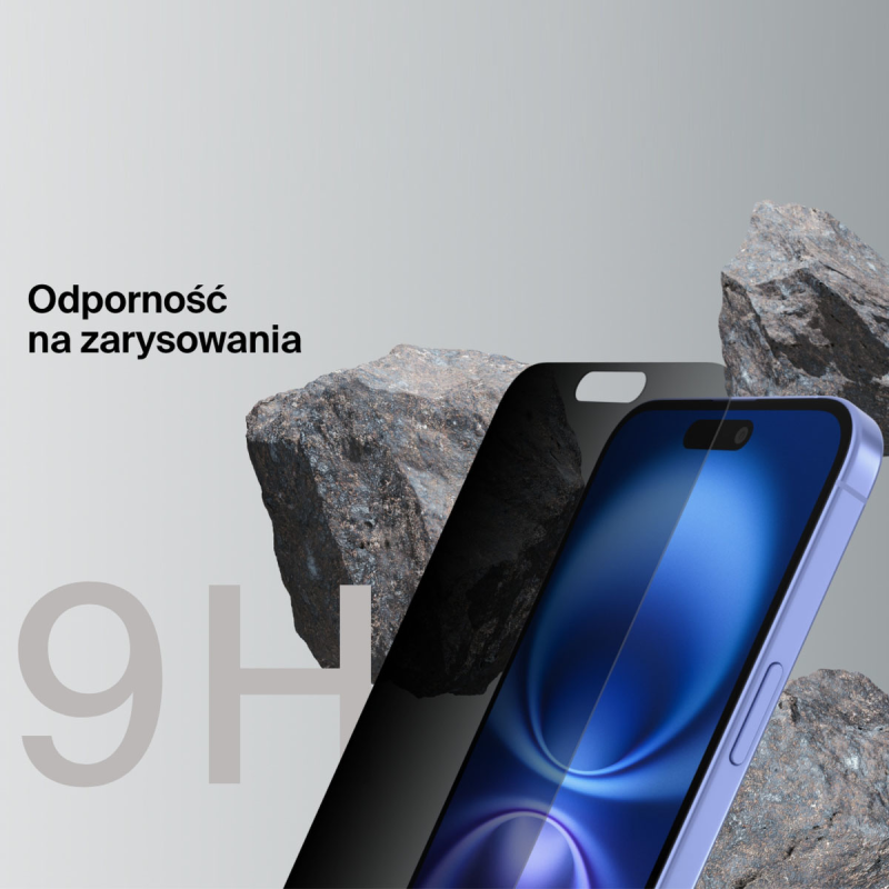 Belkin Szkło prywatyzujące na iPhone 16 Plus / 15 Plus /... | PartsPC.pl