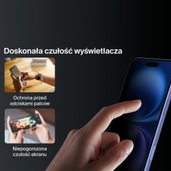 Belkin Szkło prywatyzujące na iPhone 16 Plus / 15 Plus /... | PartsPC.pl