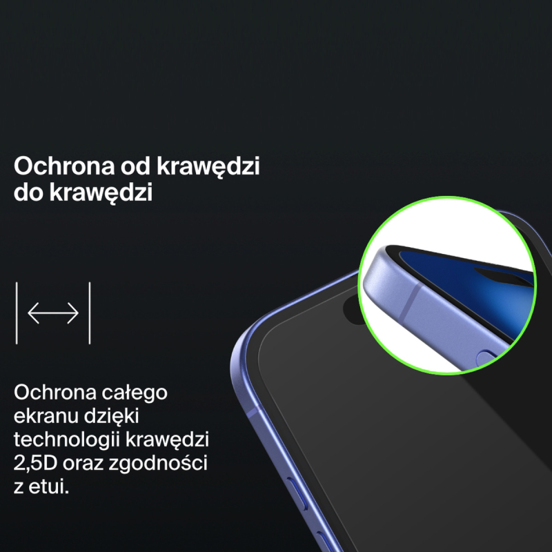Belkin Szkło prywatyzujące na iPhone 16 Plus / 15 Plus /... | PartsPC.pl