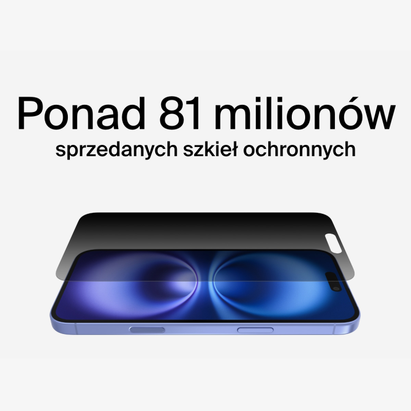 Belkin Szkło prywatyzujące na iPhone 16 Plus / 15 Plus /... | PartsPC.pl