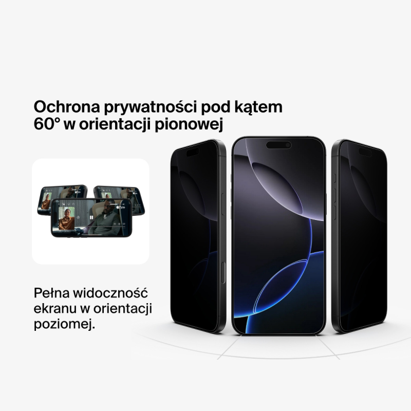 Belkin Szkło prywatyzujące na iPhone 16 Pro Max... | PartsPC.pl