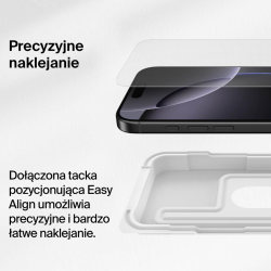 Belkin Szkło na iPhone 16 Pro Max, InvisiGlass, z... | PartsPC.pl