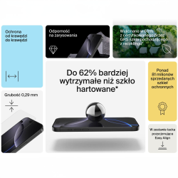 Belkin Szkło na iPhone 16 Pro Max, InvisiGlass, z... | PartsPC.pl