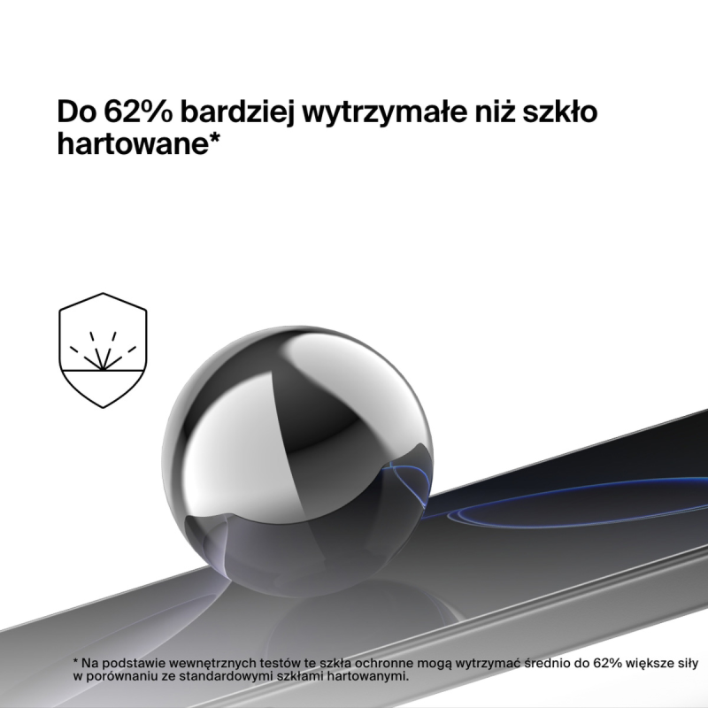 Belkin Szkło na iPhone 16 Pro Max, InvisiGlass, z... | PartsPC.pl