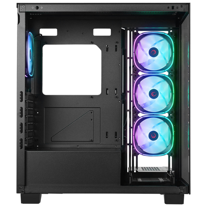 Rampage Hydra V1 Obudowa PC 4x wentylator USB C/USB A... | PartsPC.pl