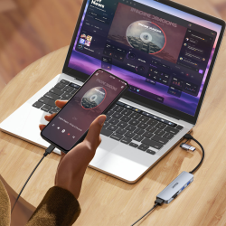 Unitek Hub 5w1 USB-A/C 5 Gbps z czytnikiem kart SD i... | PartsPC.pl