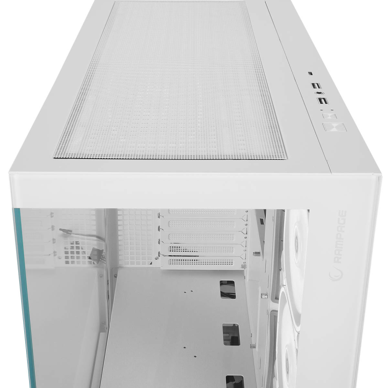 Rampage Hydra V1 Obudowa PC 4x wentylator USB C/USB A... | PartsPC.pl