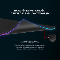 Rampage MP-24 podkładka gamingowa pod klawiaturę i mysz... | PartsPC.pl