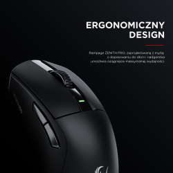 Rampage Zenith Pro Black mysz bezprzewodowa 26000 DPI... | PartsPC.pl