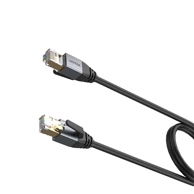 Unitek kabel Ethernet RJ-45 LAN, patchcord cat.8 (S/FTP), przewód sieciowy 20m