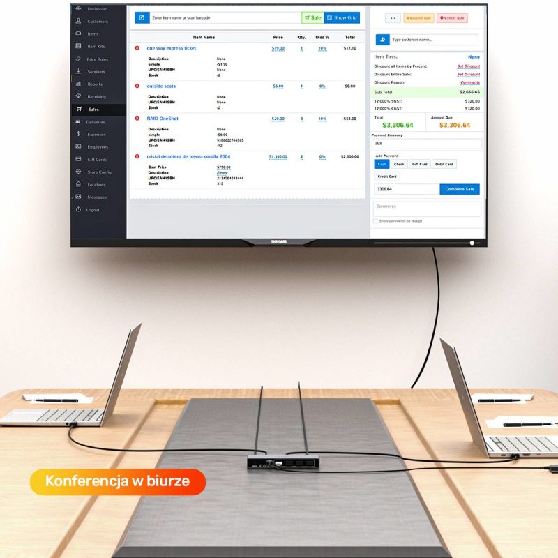 Unitek Przełącznik KVM 4K@60Hz USB 3.0 HDMI | PartsPC.pl