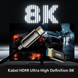 Unitek Kabel optyczny HDMI 2.1 AOC 8K 120Hz 3m | PartsPC.pl