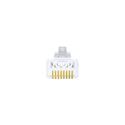 Unitek Wtyk modularny Pass-Through RJ45 Cat. 6 100 szt. | PartsPC.pl