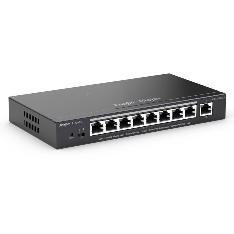 Ruijie Reyee RG-ES209GC-P | Switch Easy Smart, 9 portów... | PartsPC.pl