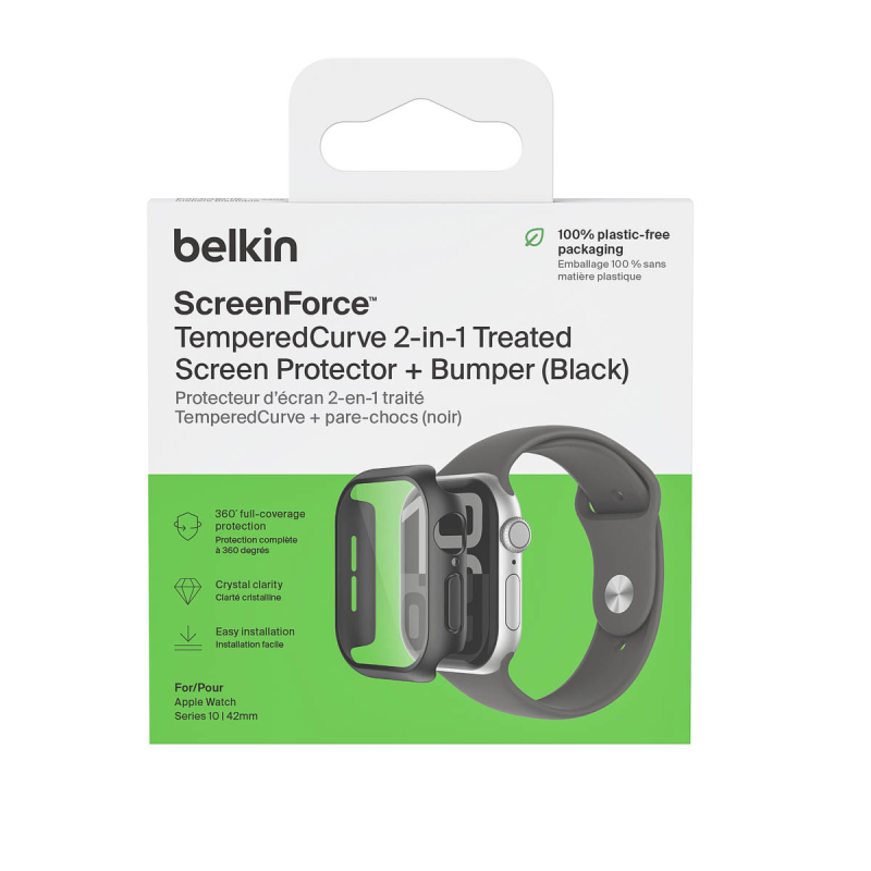 Belkin Szkło ochronne na Apple Watch seria 10. 42mm... | PartsPC.pl
