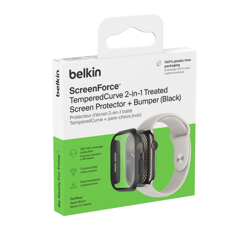 Belkin Szkło ochronne na Apple Watch seria 10. 46 mm... | PartsPC.pl