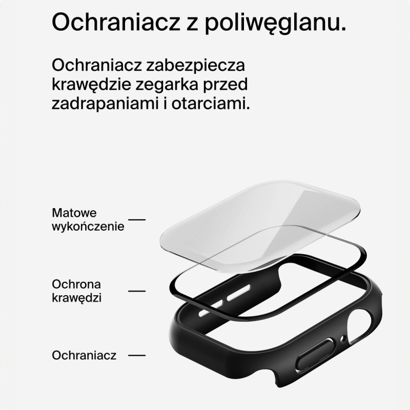 Belkin Szkło ochronne na Apple Watch seria 10. 46 mm... | PartsPC.pl