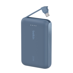 Belkin Powerbank 10 000 mAh, 20W, wbudowany kabel USB-C... | PartsPC.pl