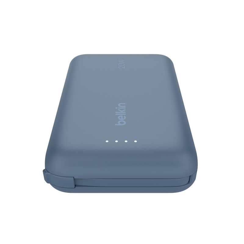 Belkin Powerbank 10 000 mAh, 20W, wbudowany kabel USB-C... | PartsPC.pl