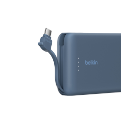 Belkin Powerbank 10 000 mAh, 20W, wbudowany kabel USB-C... | PartsPC.pl