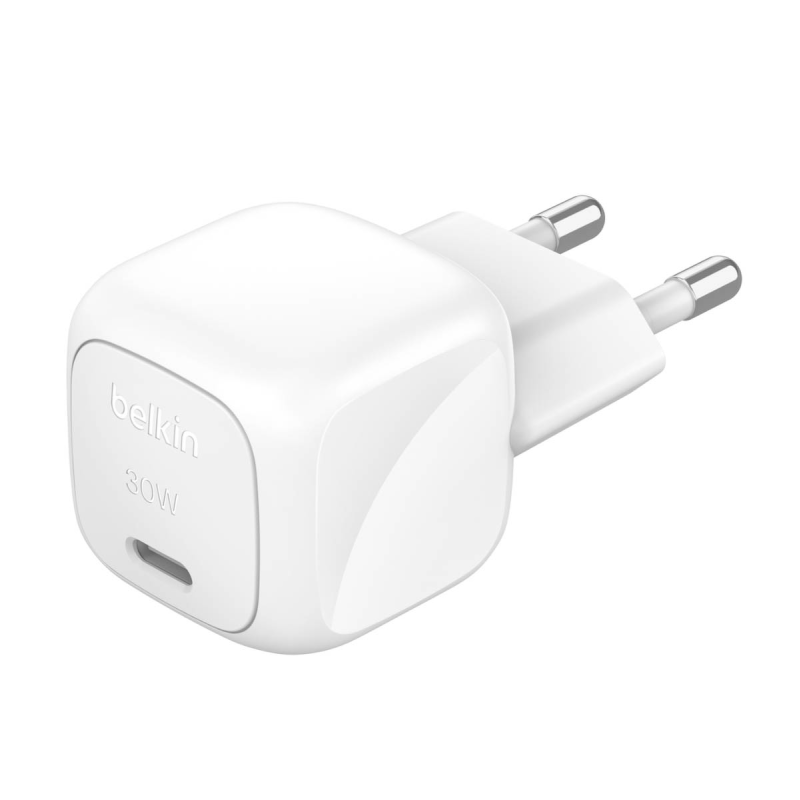 Belkin Ładowarka USB-C PD 30W, mała, biała + kabel... | PartsPC.pl