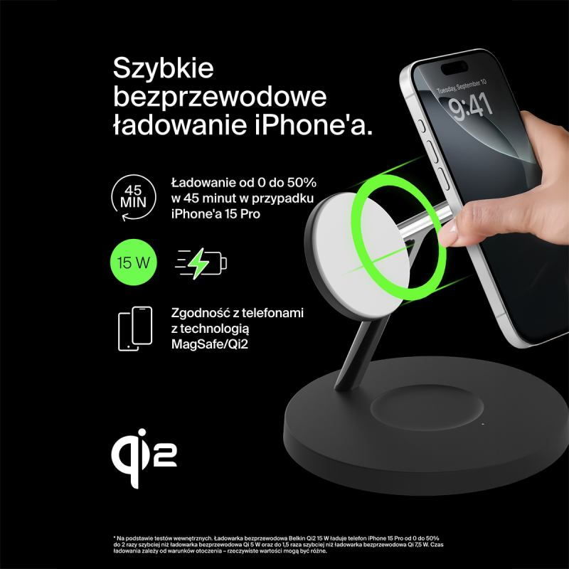 Belkin Stacja do ładowania bezprzewodowego na iPhone... | PartsPC.pl