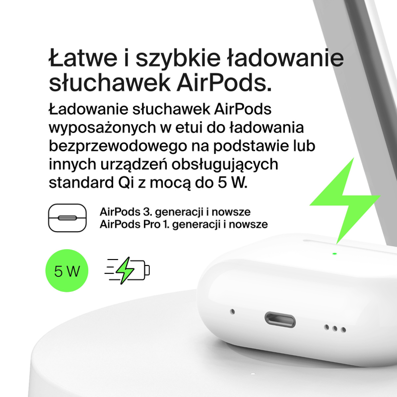Belkin Stacja do ładowania bezprzewodowego na iPhone... | PartsPC.pl