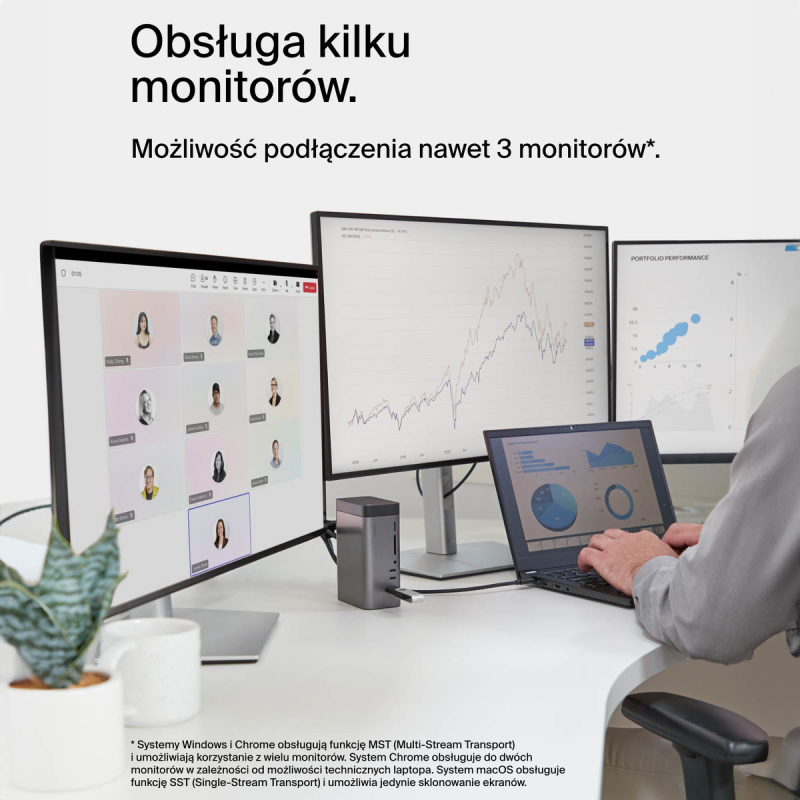 Belkin Stacja dokująca USB-C 11w1, GaN PD 150W, HDMI 8K | PartsPC.pl