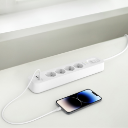 Belkin Listwa zasilająca przeciwprzepięciowa 525J, 4... | PartsPC.pl