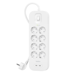 Belkin Listwa zasilająca przeciwprzepięciowa 900J, 8... | PartsPC.pl