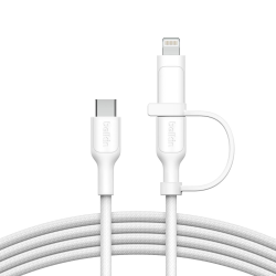 Belkin Kabel 2 w 1 ze złączami USB-C i Lightning, 60W... | PartsPC.pl