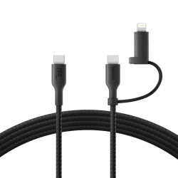 Belkin Kabel 2 w 1 ze złączami USB-C i Lightning, 60W... | PartsPC.pl