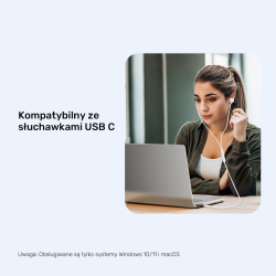 Unitek Adapter USB-A do USB-C 10Gbps czarny A1049ABK01 | PartsPC.pl