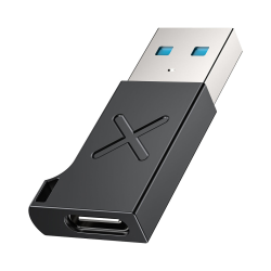 Unitek Adapter USB-A do USB-C 10Gbps czarny A1049ABK01 | PartsPC.pl