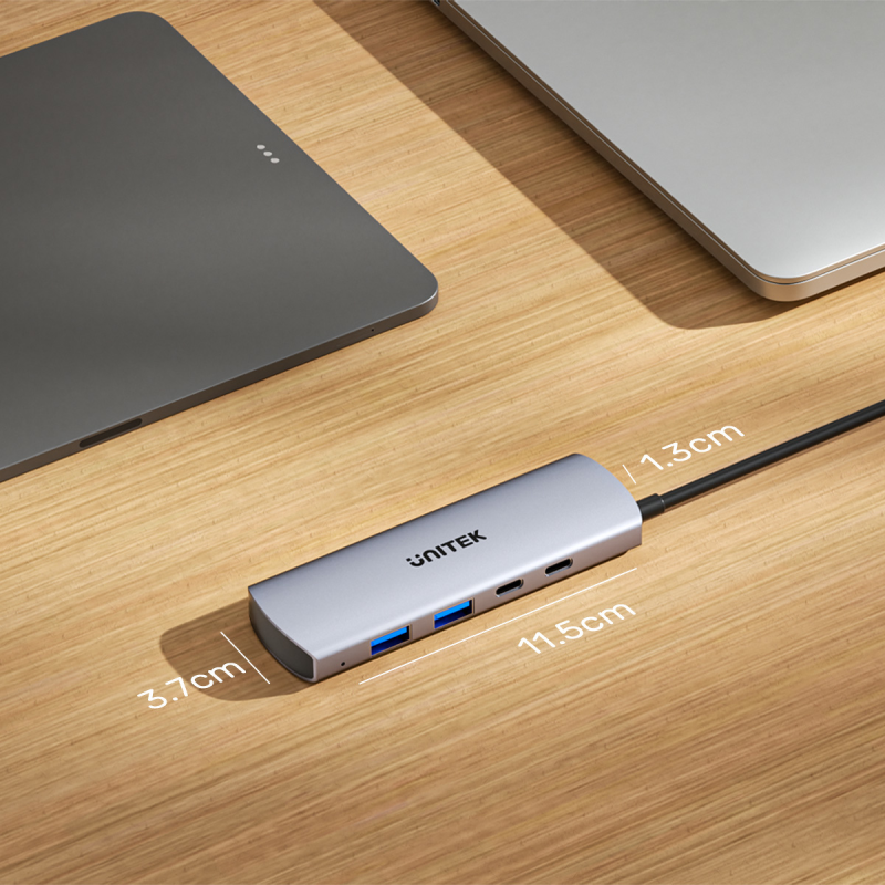 Unitek Hub 4w1 USB-C 10 Gbps, 2x USB-A i 2x USB-C... | PartsPC.pl