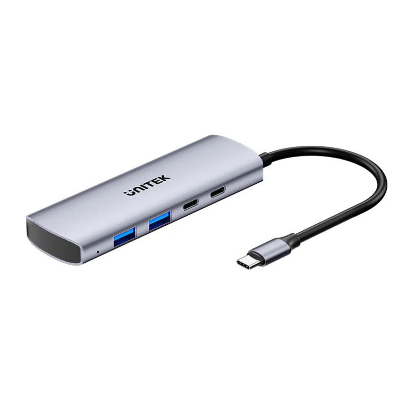 Unitek Hub 4w1 USB-C 10 Gbps, 2x USB-A i 2x USB-C... | PartsPC.pl