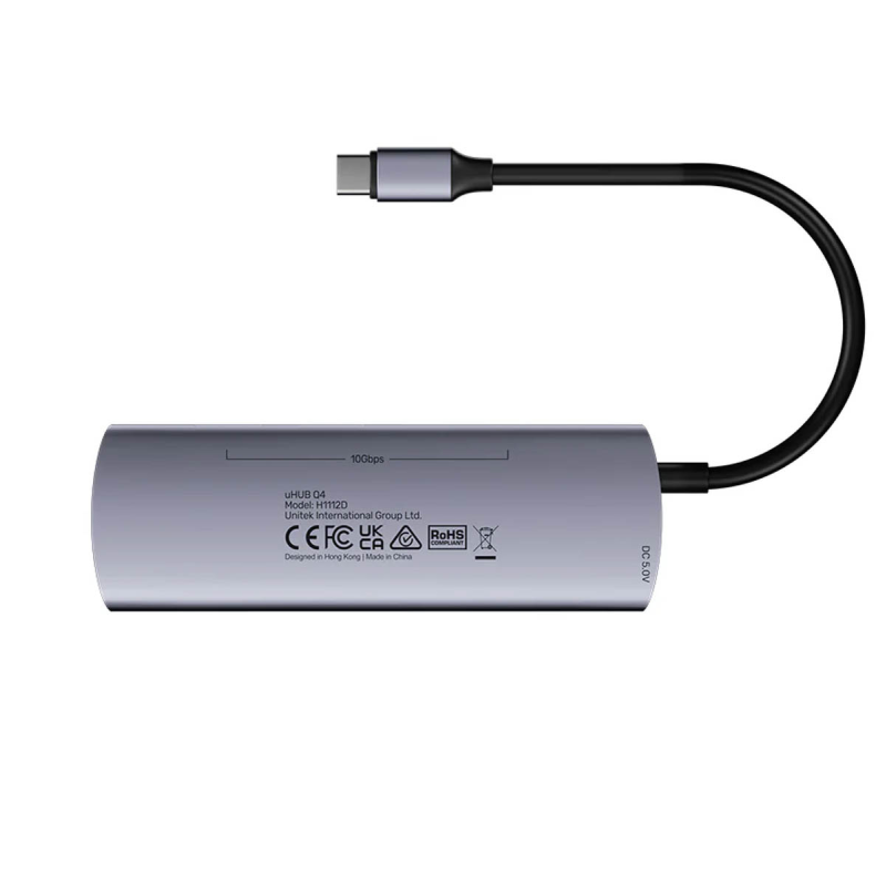 Unitek Hub 4w1 USB-C 10 Gbps, 2x USB-A i 2x USB-C... | PartsPC.pl