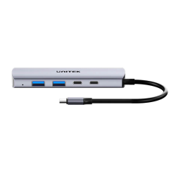 Unitek Hub 4w1 USB-C 10 Gbps, 2x USB-A i 2x USB-C... | PartsPC.pl