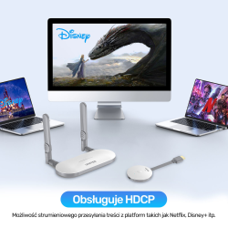 Unitek bezprzewodowy nadajnik obrazu HDMI | PartsPC.pl